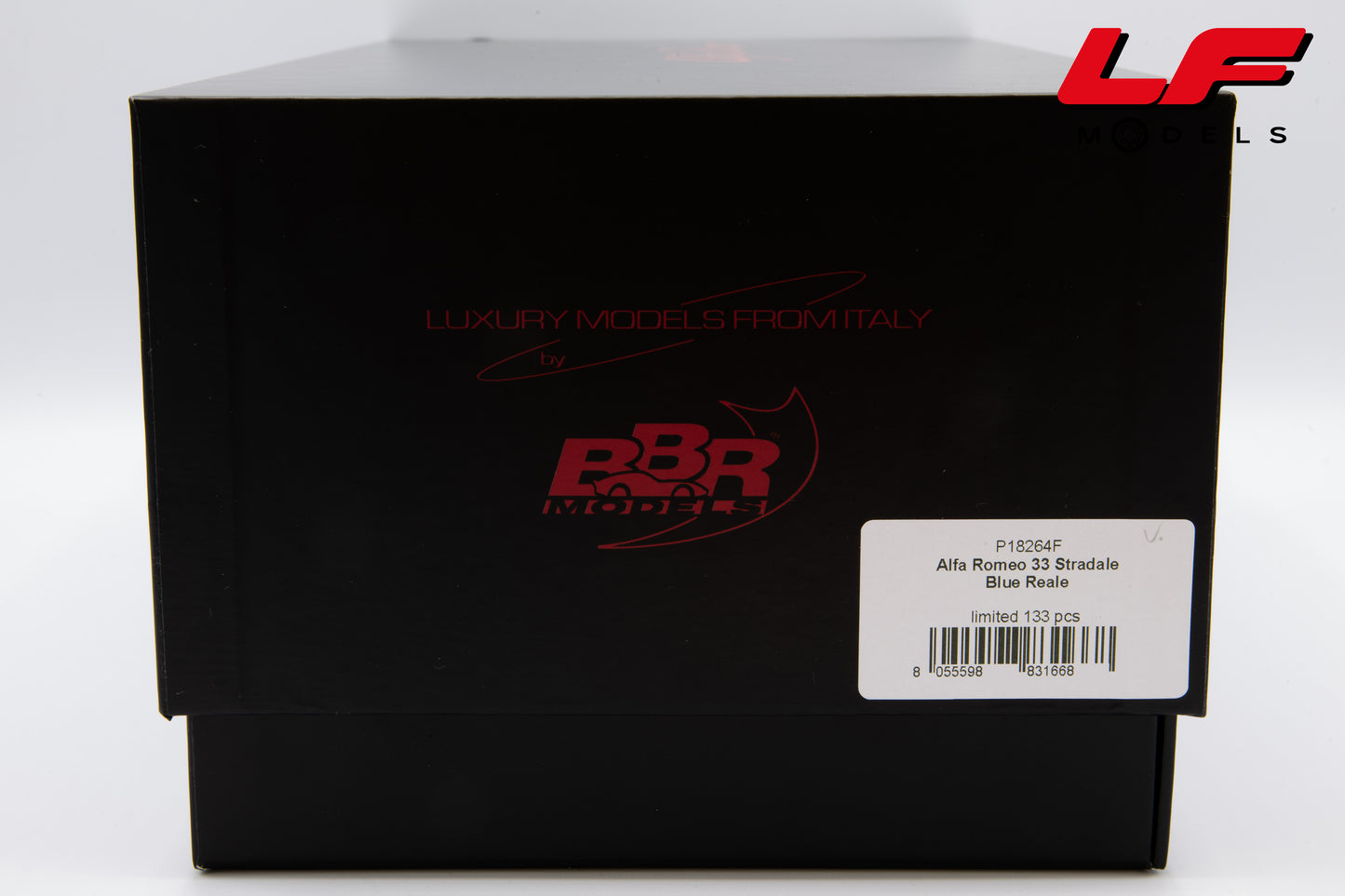 1:18 ALFA ROMEO 33 STRADALE BLU REALE P18264F-VET - BBR