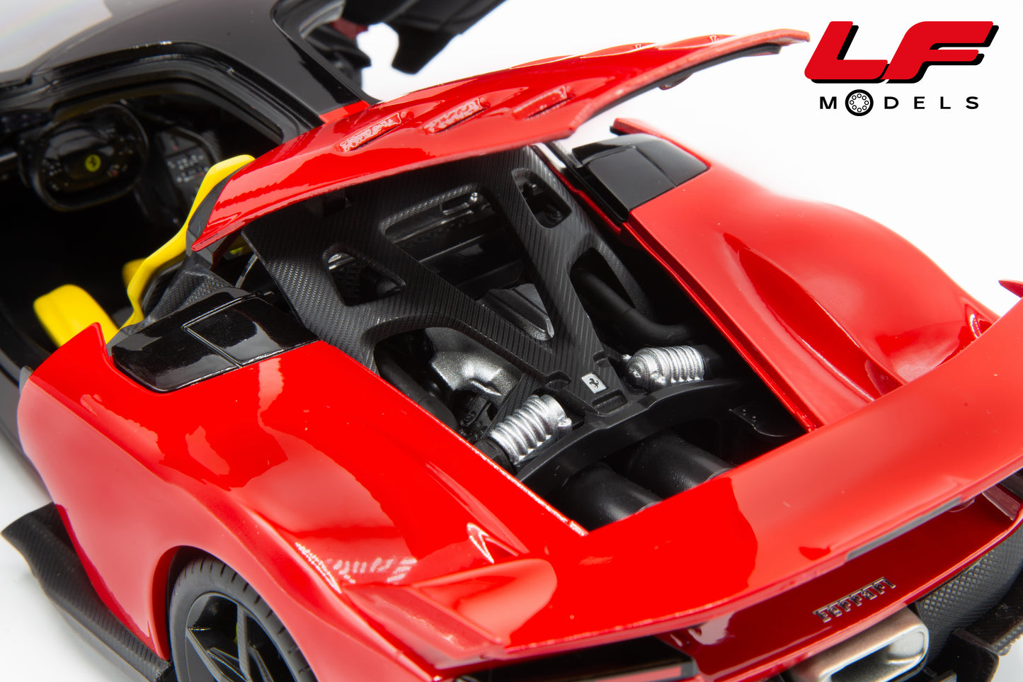 1:18 FERRARI F80 2024 ROSSO CORSA - BURAGO