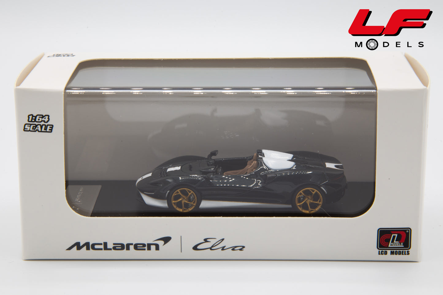 1:64 MCLAREN ELVA 2020 GREEN WHITE - LCD