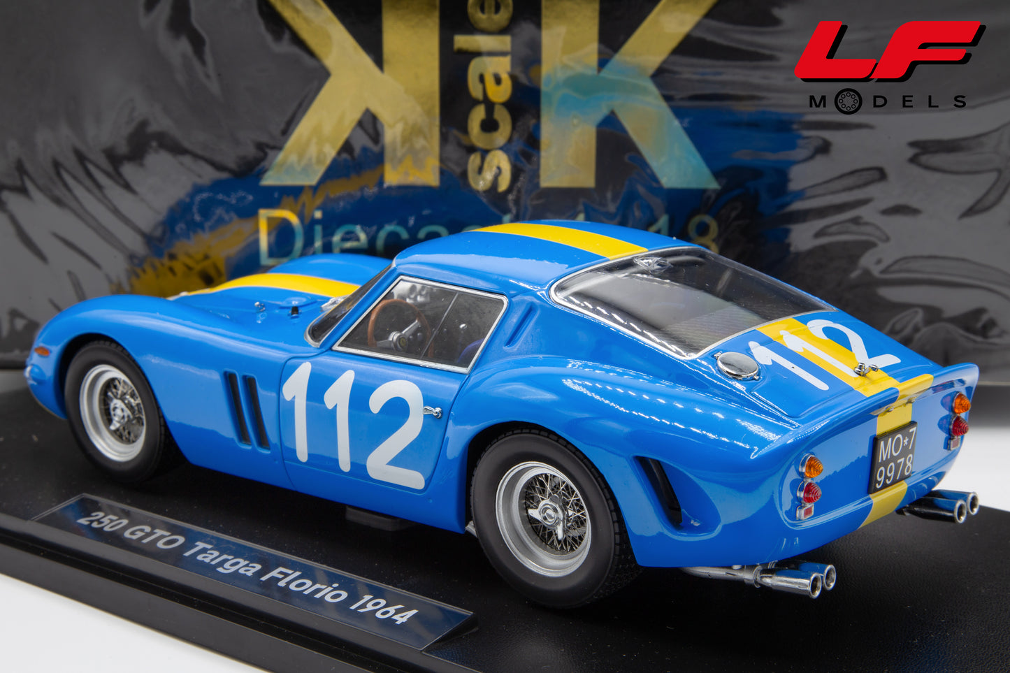 1:18 FERRARI 250 GTO #112 TARGA FLORIO 1964 - KK SCALE
