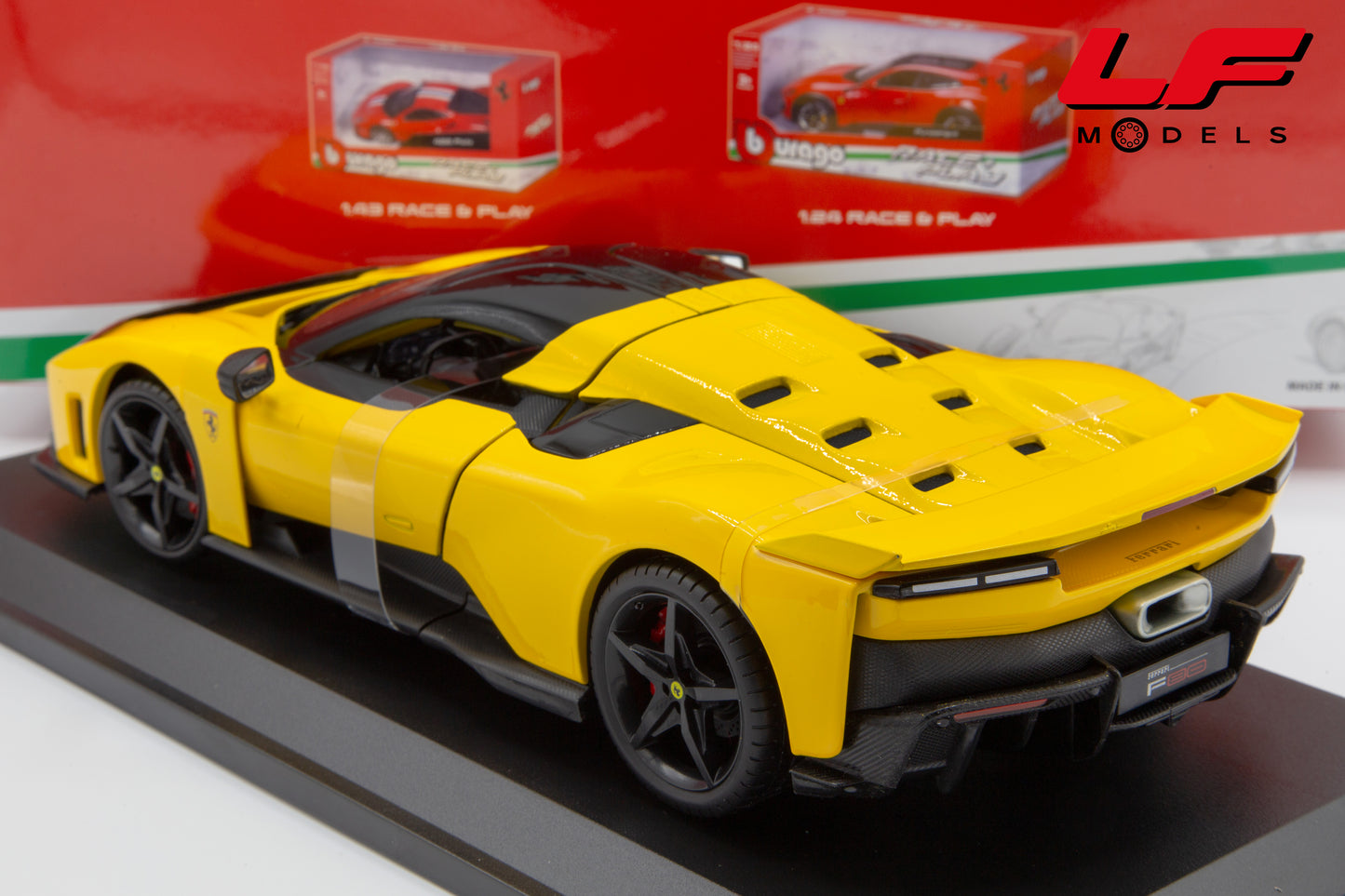 1:18 FERRARI F80 2024 GIALLO - BURAGO