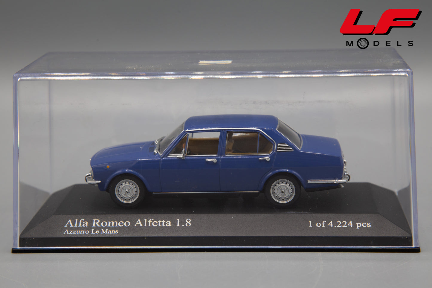 modellino alfa romeo alfetta minichamps 1:43 teca