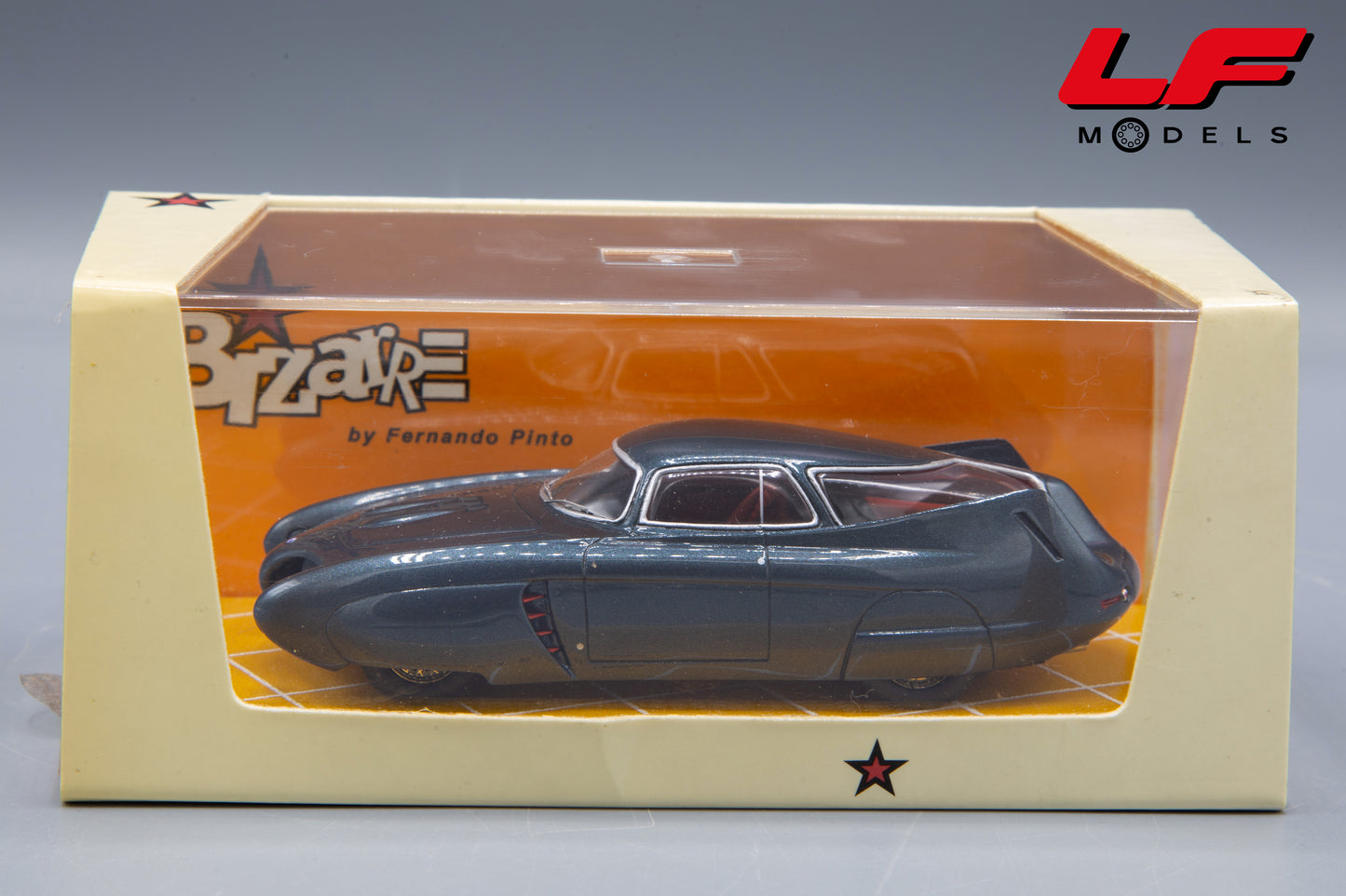 modellino alfa romeo bat5 bizarre 1:43 scatola