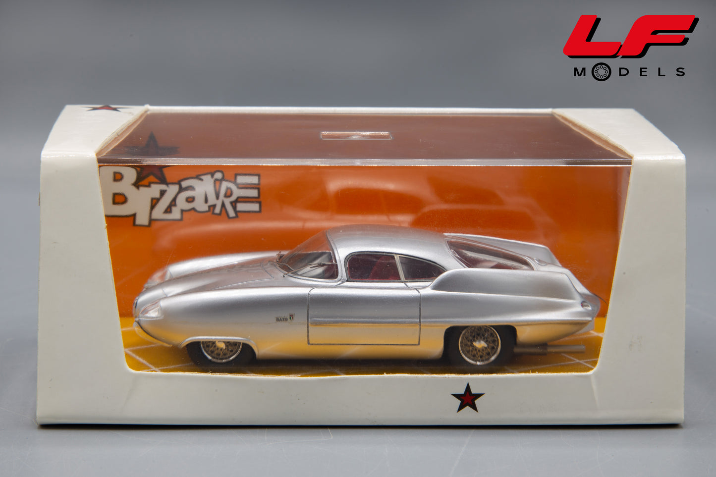modellino alfa romeo bat9 bizarre 1:43 scatola