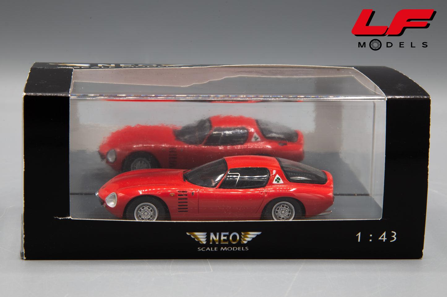 modellino alfa romeo canguro 1:43 scatola