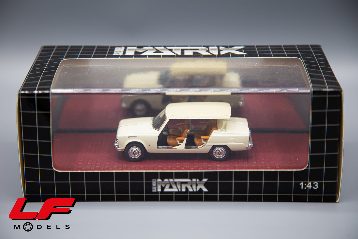 modellino alfa romeo giulia matrix 1:43 scatola