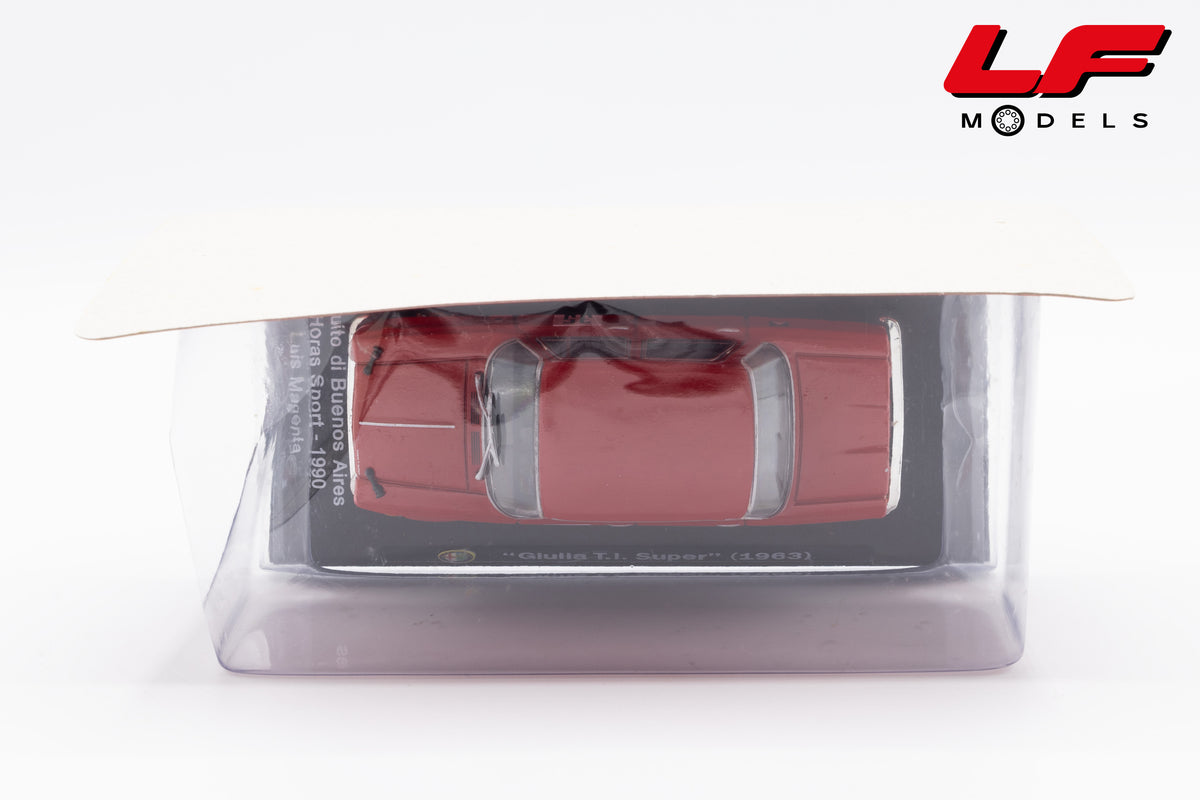 modellino alfa romeo giulia ti edicola 1:43 vista alto