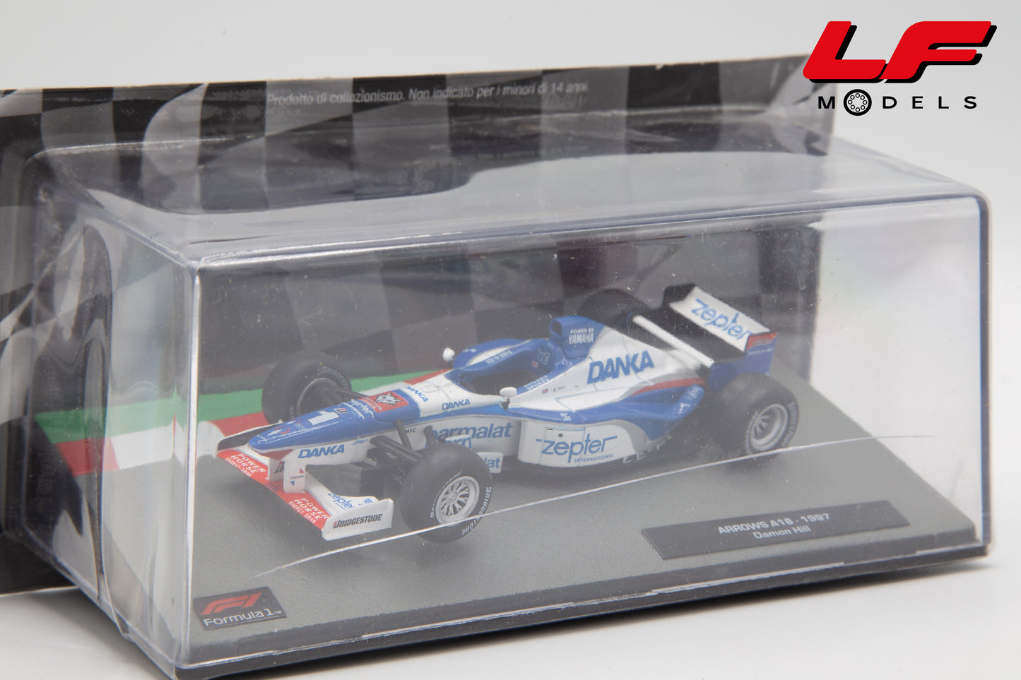 modellino arrows a18 f1 edicola 1:43 teca