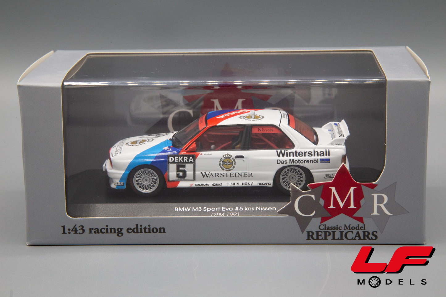 modellino bmw m3 sport dtm cmr 1:43