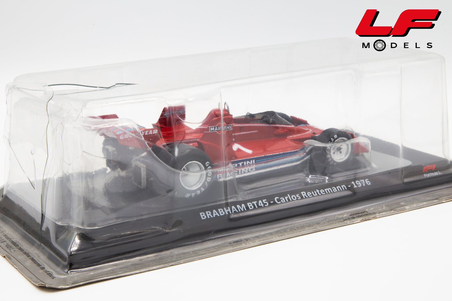 modellino brabham bt45 centauria 1:24 posteriore