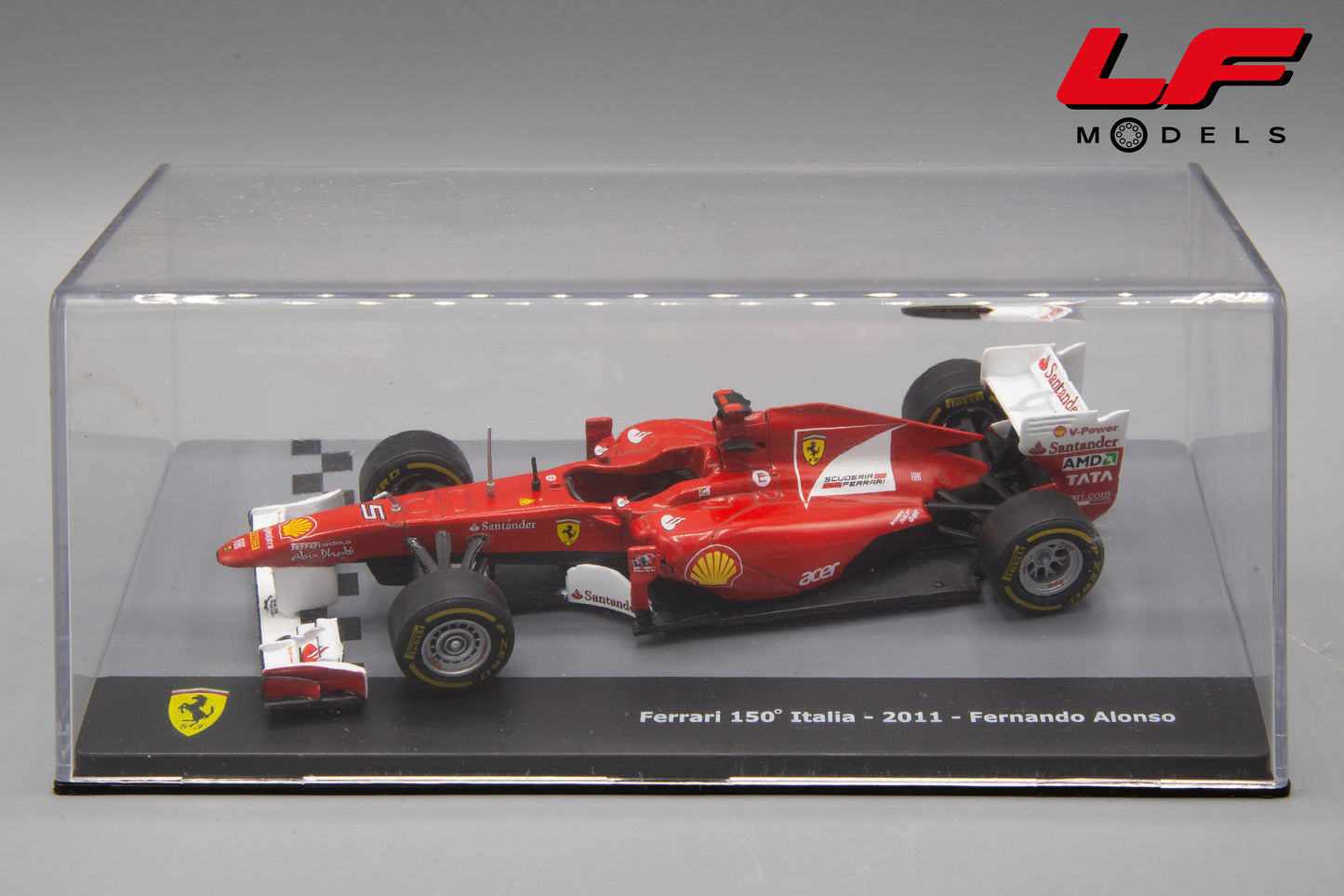 EDICOLA FERRARI 150° ITALIA 2011 F. ALONSO 1:43