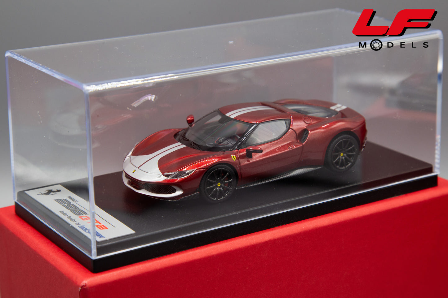 modellino ferrari 296 gtb looksmart 1:43 teca
