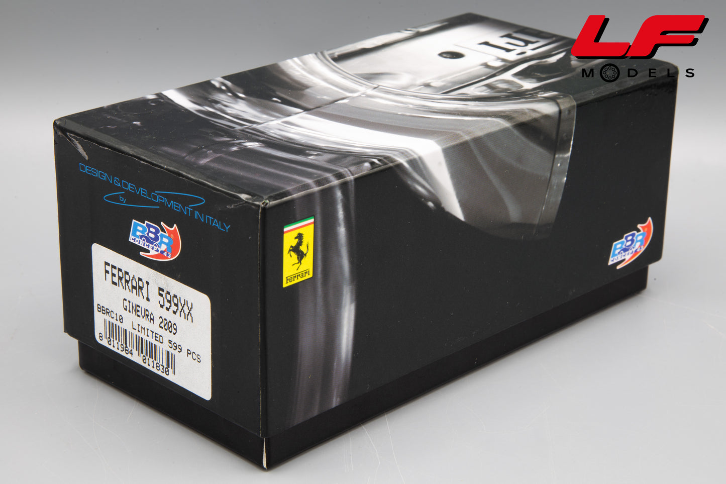 modellino ferrari 599xx bbr 1:43 scatola
