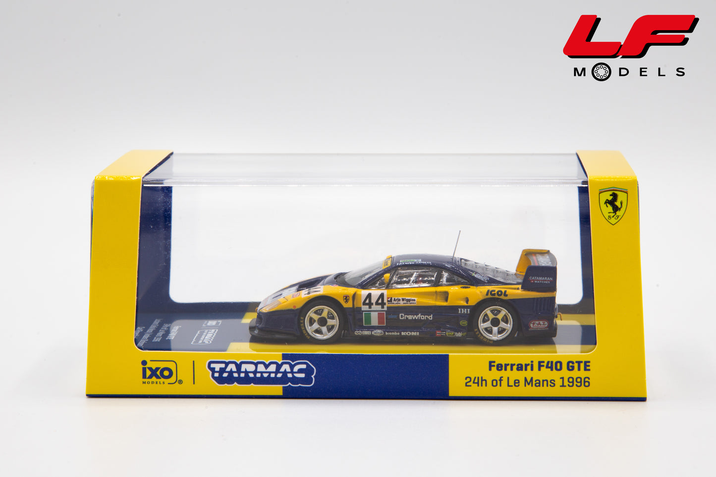 modellino ferrari f40 tarmac 1:64