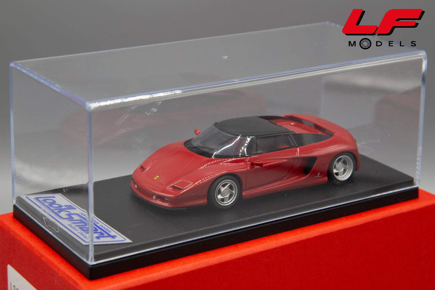 modellino ferrai mythos looksmart 1:43 teca