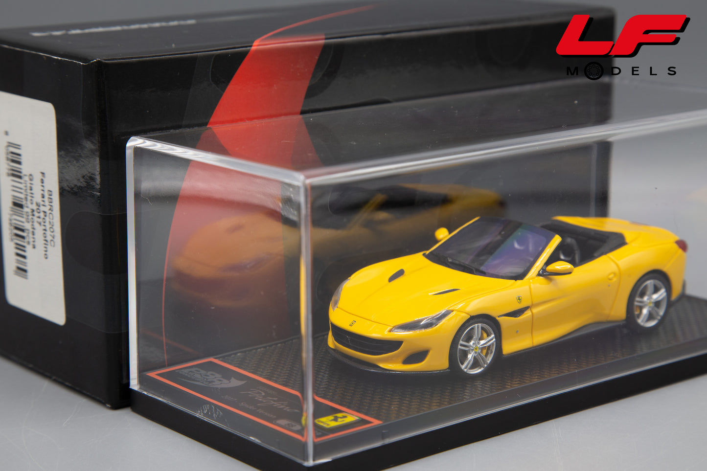 modellino ferrari portofino bbr 1:43 frontale