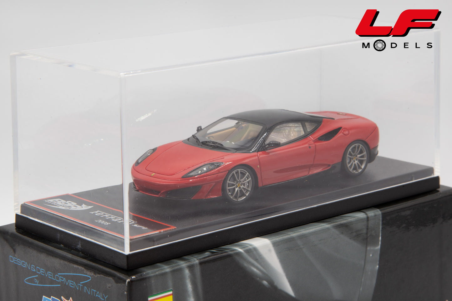 modellino ferrari sp1 bbr 1:43 BBRC06B vista teca