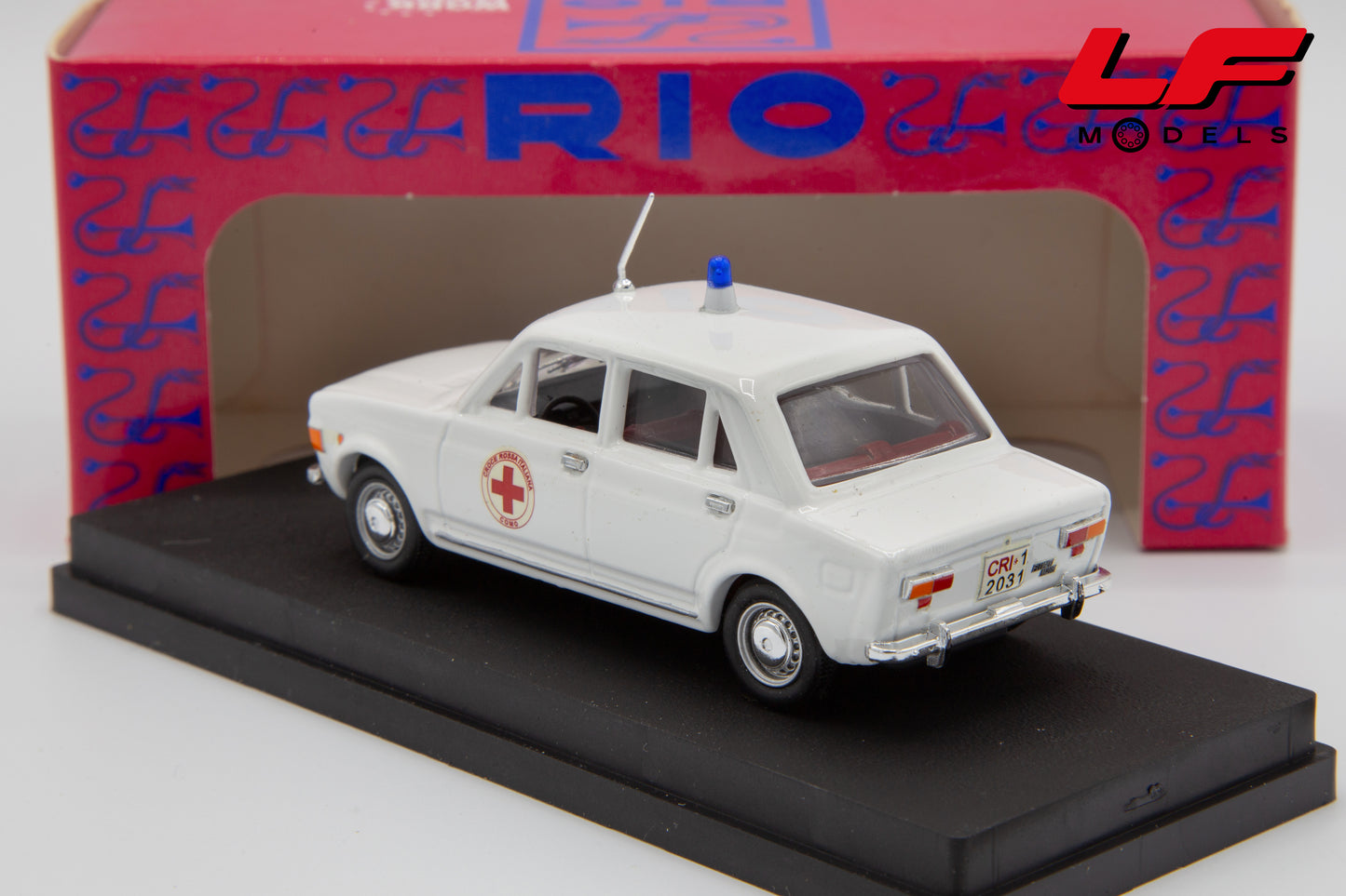 modellino fiat 128 rio 1:43 posteriore
