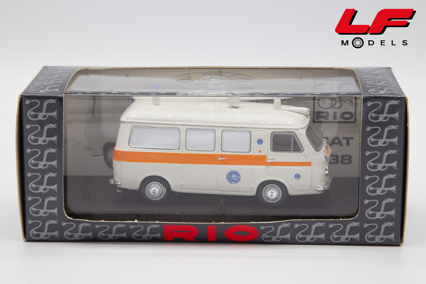 modellino fiat 238 rio 1:43