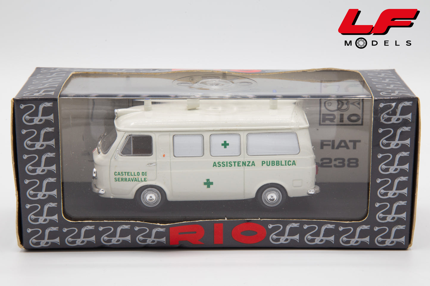 modellino fiat 238 rio 1:43