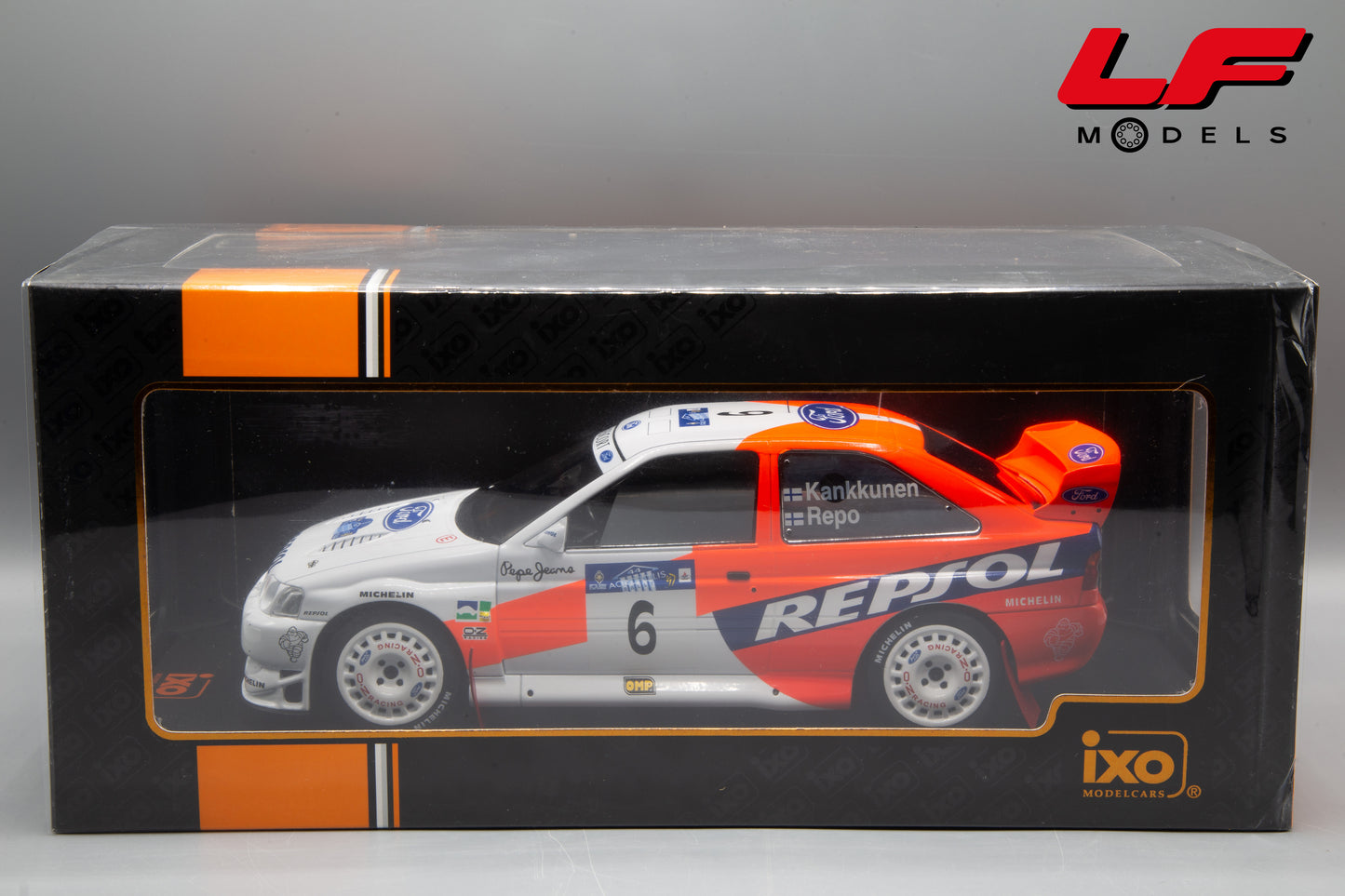 modellino ford escort wrc rally ixo models 1:18