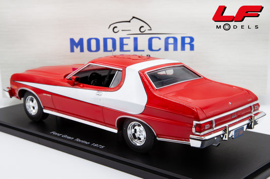 modellino ford gran torino starsky hutch mcg 1:18 MCG181005 vista posteriore