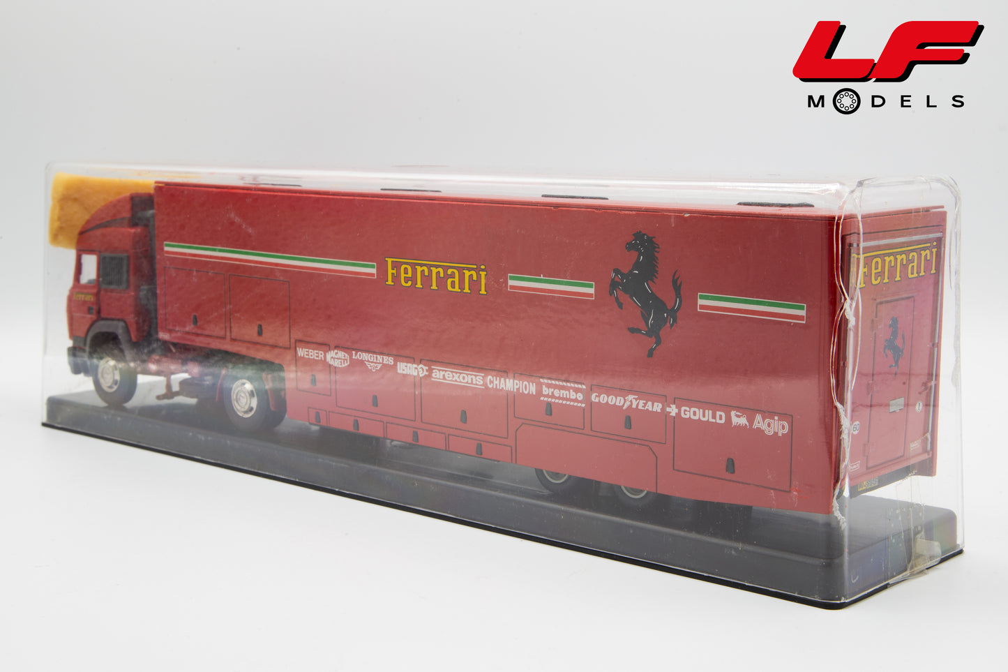 modellino iveco turbostar ferrari oldcars 1:43 teca