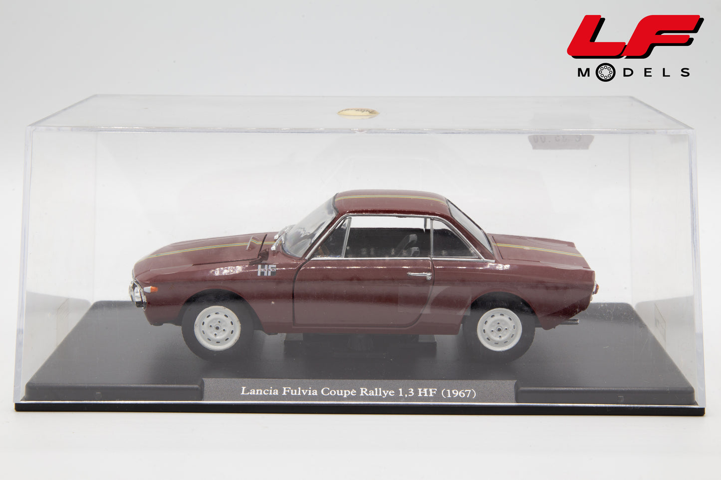 modellino lancia fulvia edicola 1:24 vista teca