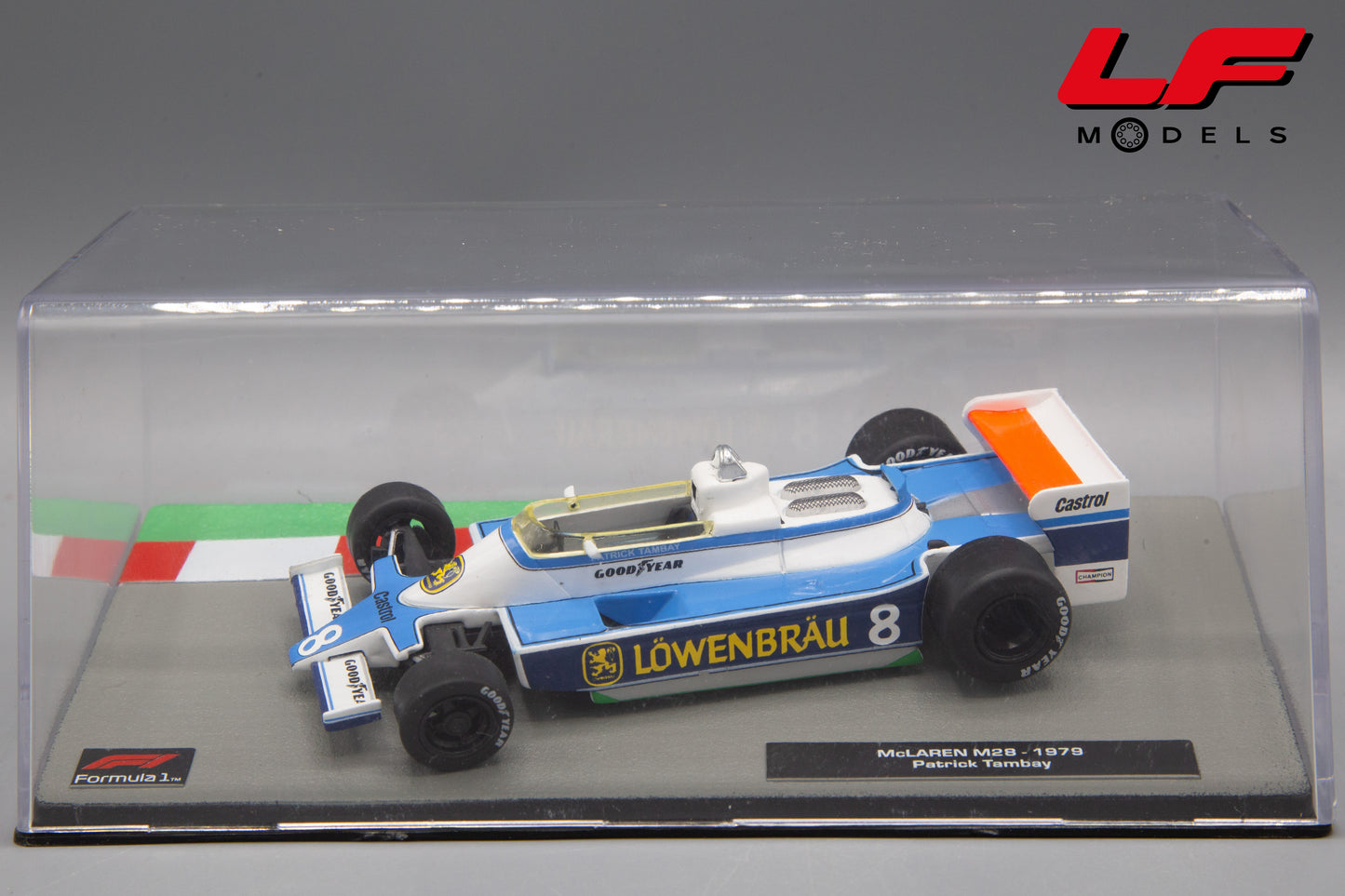 modellino mclaren m28 edicola 1:43 teca
