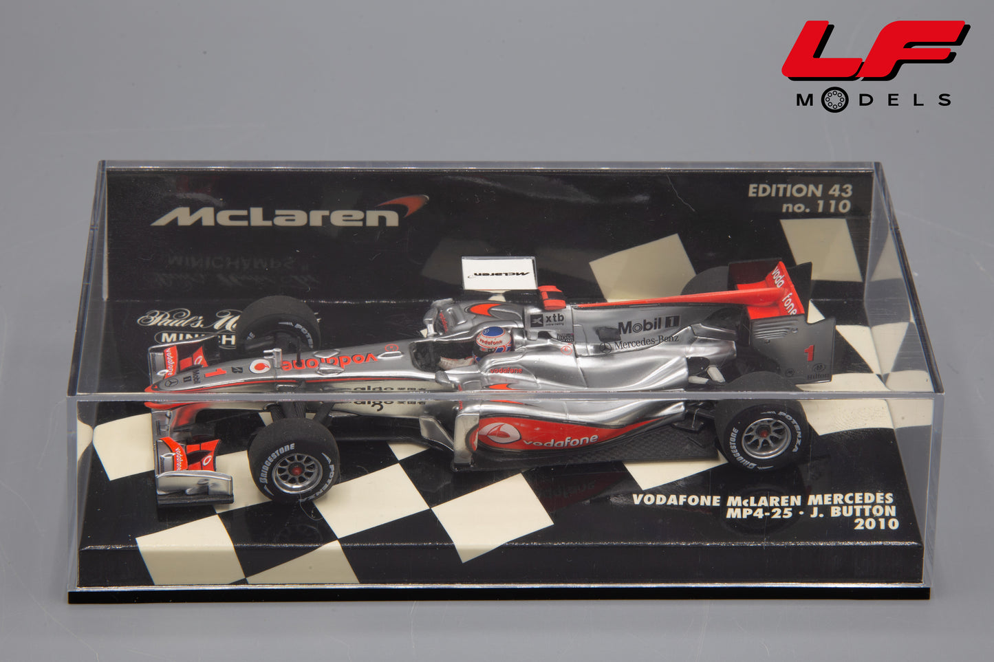 modellino mclaren mp4-25 minichamps 1:43
