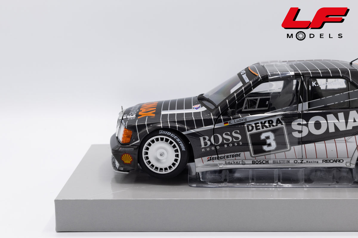 modellino mercedes 190 evo2 dtm werk83 1:18 W18041001C vista laterale