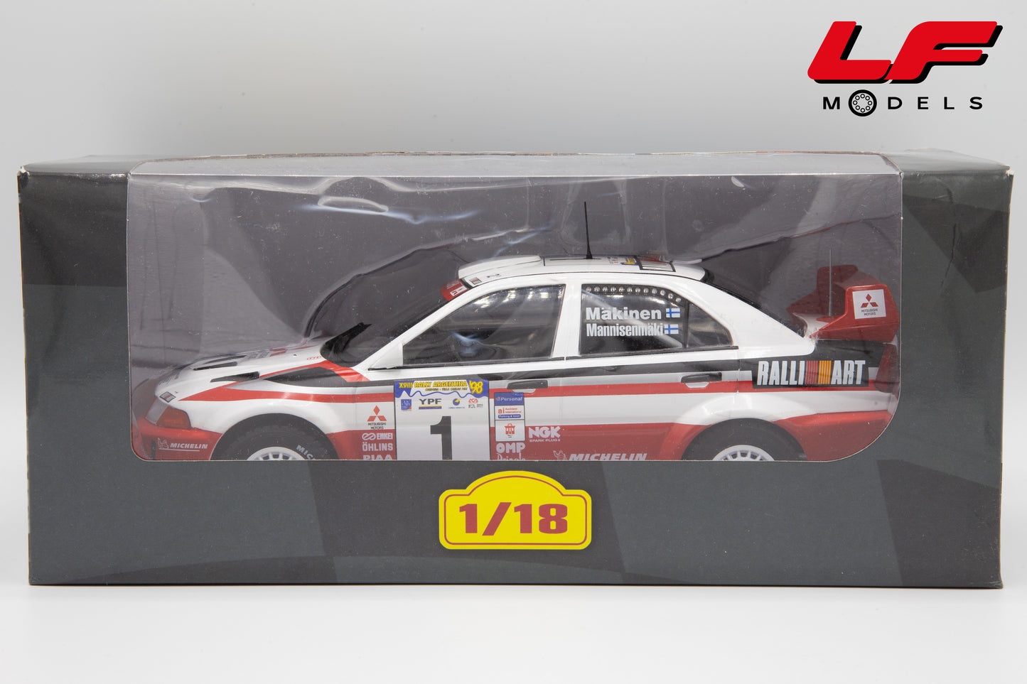 modellino mitsubishi lancer evo altaya 1:18 scatola