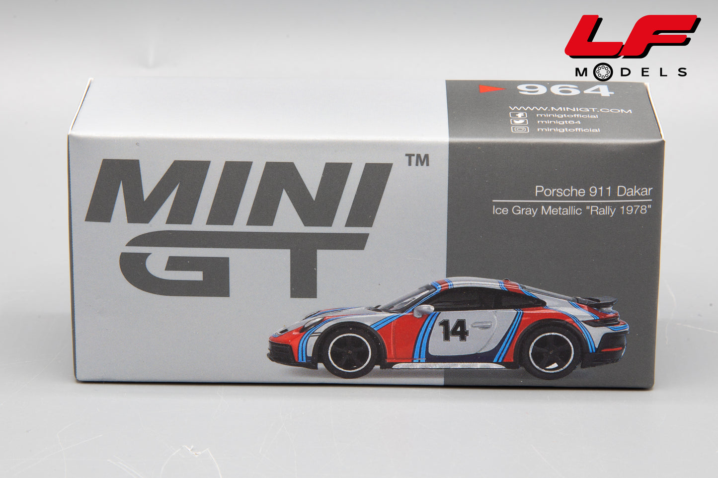 modellino porsche 911 dakar 1:64