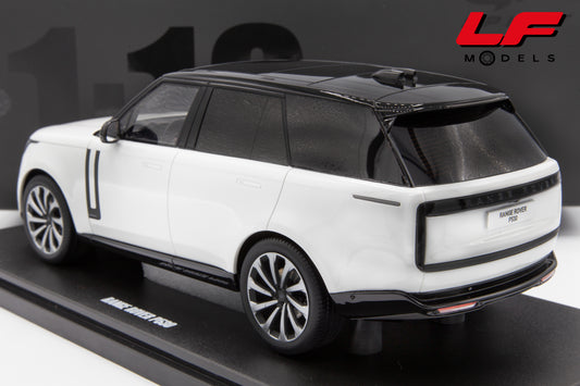 modellino range rover gt spirit 1:18 posteriore