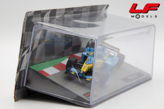 modellino renault r24 alonso edicola 1:43 frontale