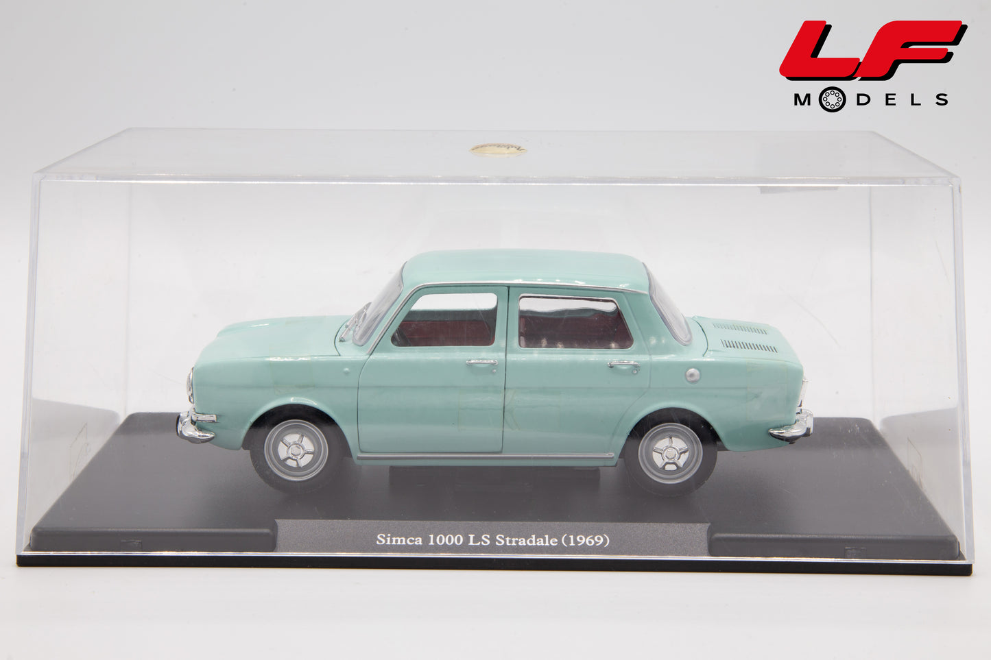 modellino simca 1000 sl edicola 1:24 vista teca