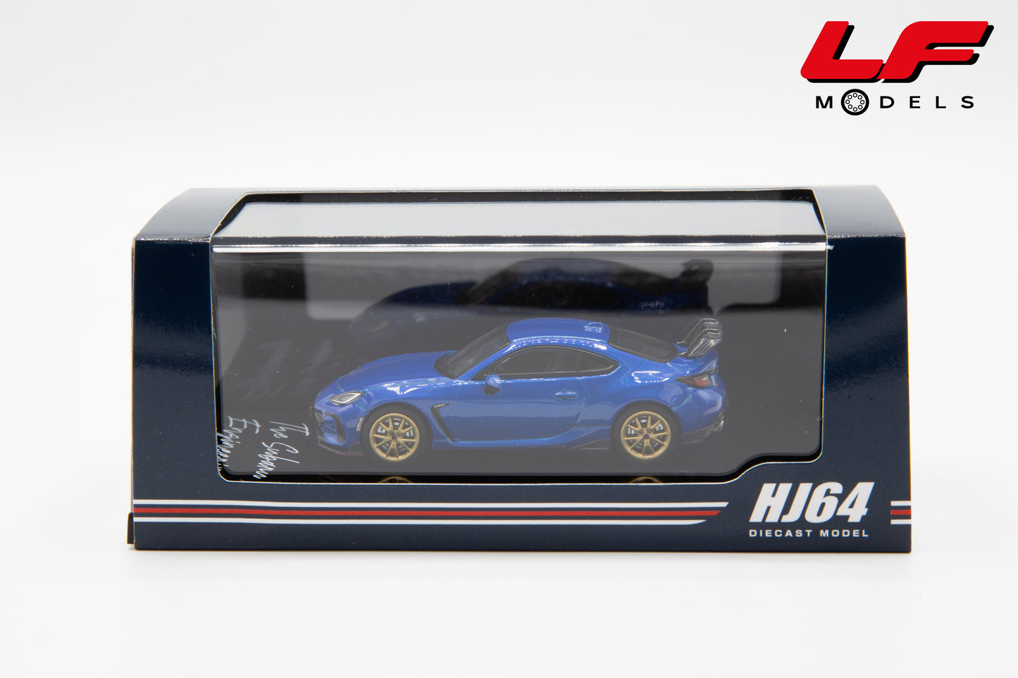 modellino subaru brz hobby japan 1:64 HJ642047SBL vista scatola