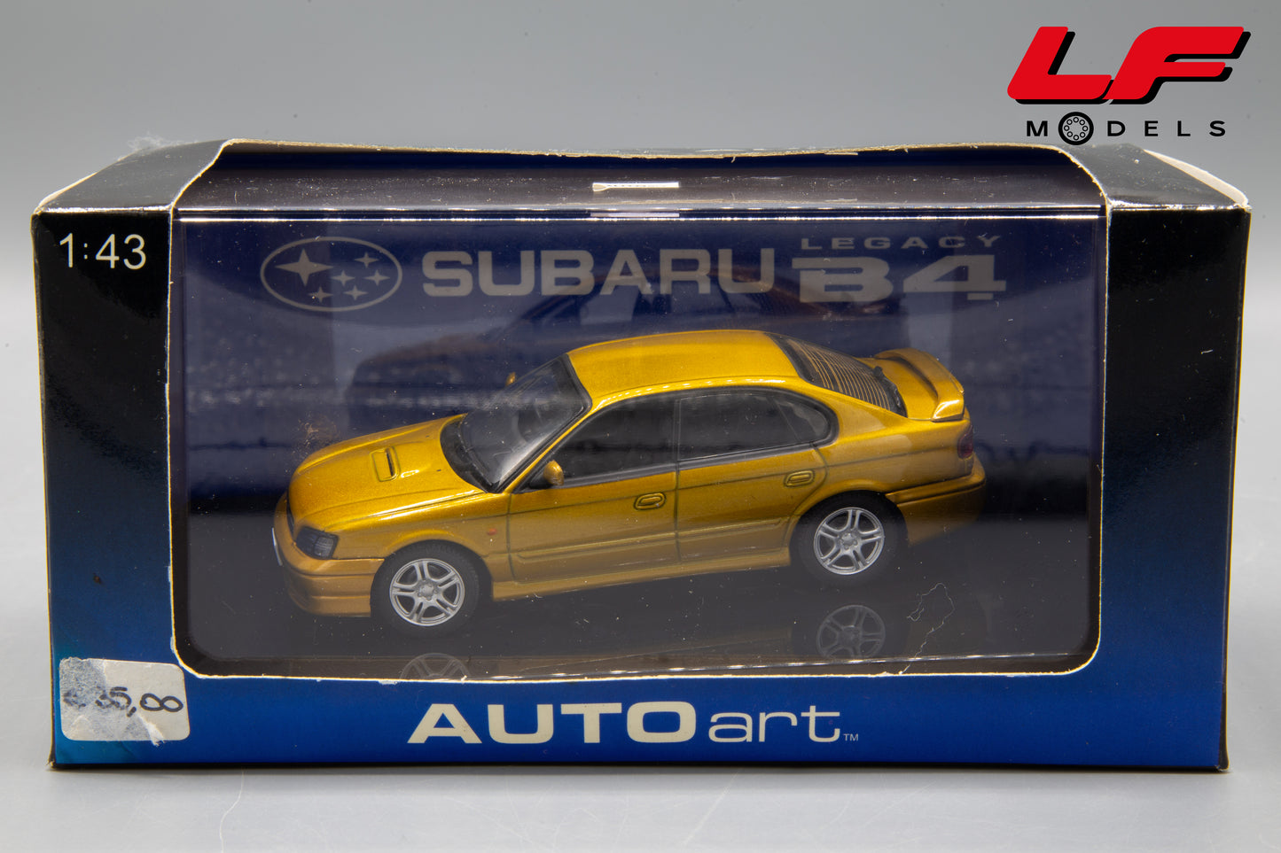 modellino subaru legacy autoart 1:43 scatola