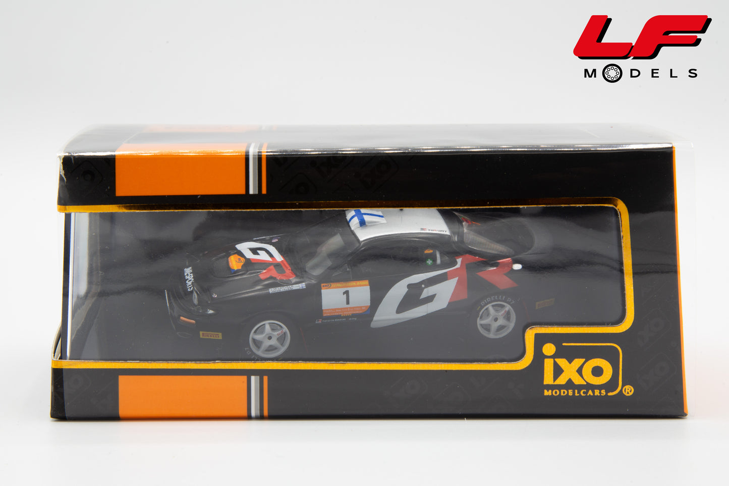 modellino toyota celica rally costa brava ixo 1:43 scatola