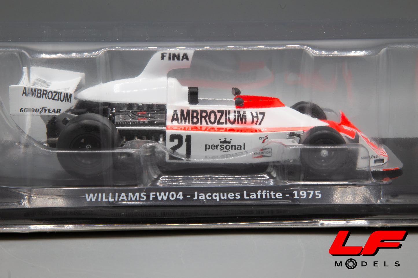 modellino williams fw04 centauria 1:24 laterale