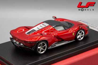 1:43 FERRARI DAYTONA SP3 CLOSED ROOF ROSSO MAGMA - LOOKSMART
