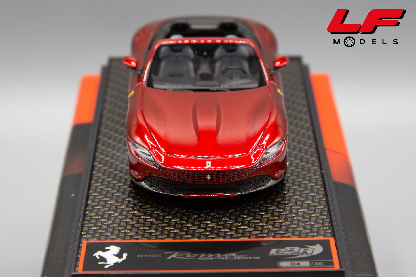 BBR FERRARI ROMA SPIDER ROSSO MAGMA BBRC282I 1:43