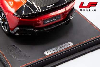 1:18 FERRARI 12 CILINDRI 2024 ROSSO IMOLA 001/200 - BBR