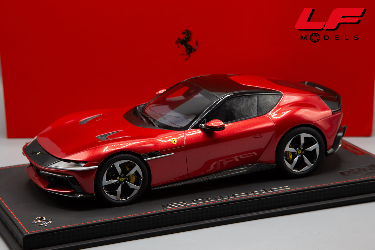 1:18 FERRARI 12 CILINDRI 2024 ROSSO IMOLA 001/200 - BBR