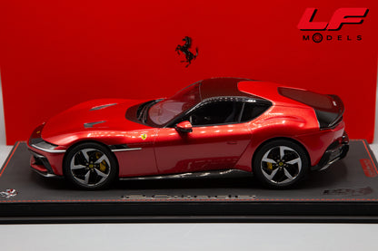 1:18 FERRARI 12 CILINDRI 2024 ROSSO IMOLA 001/200 - BBR