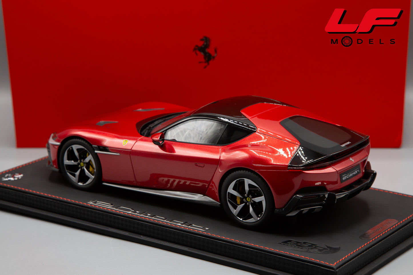 1:18 FERRARI 12 CILINDRI 2024 ROSSO IMOLA 001/200 - BBR