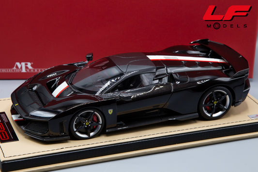 1:18 FERRARI F80 2024 NERO DAYTONA FE045SE3 - MR MODELS