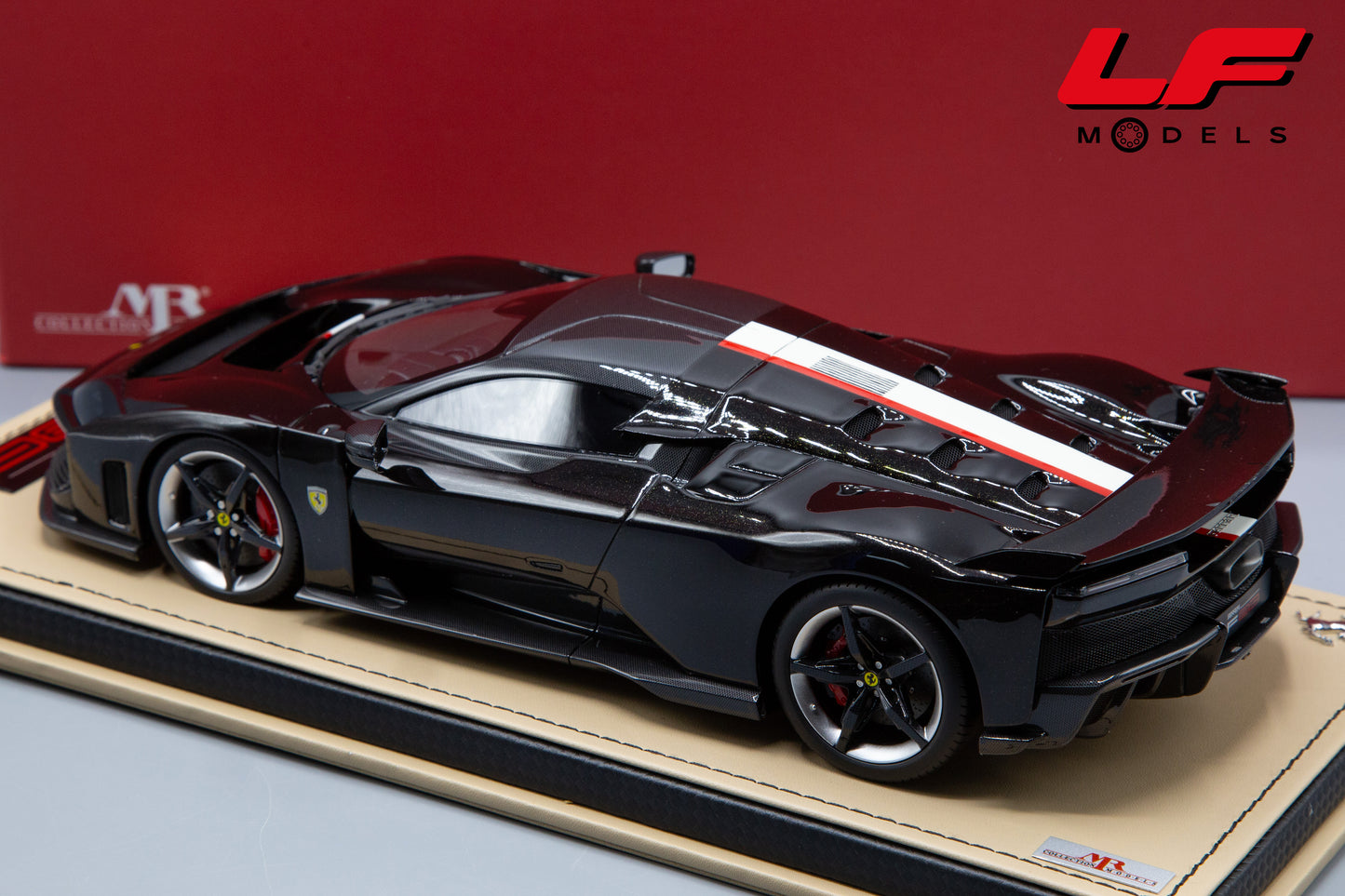 1:18 FERRARI F80 2024 NERO DAYTONA FE045SE3 - MR MODELS