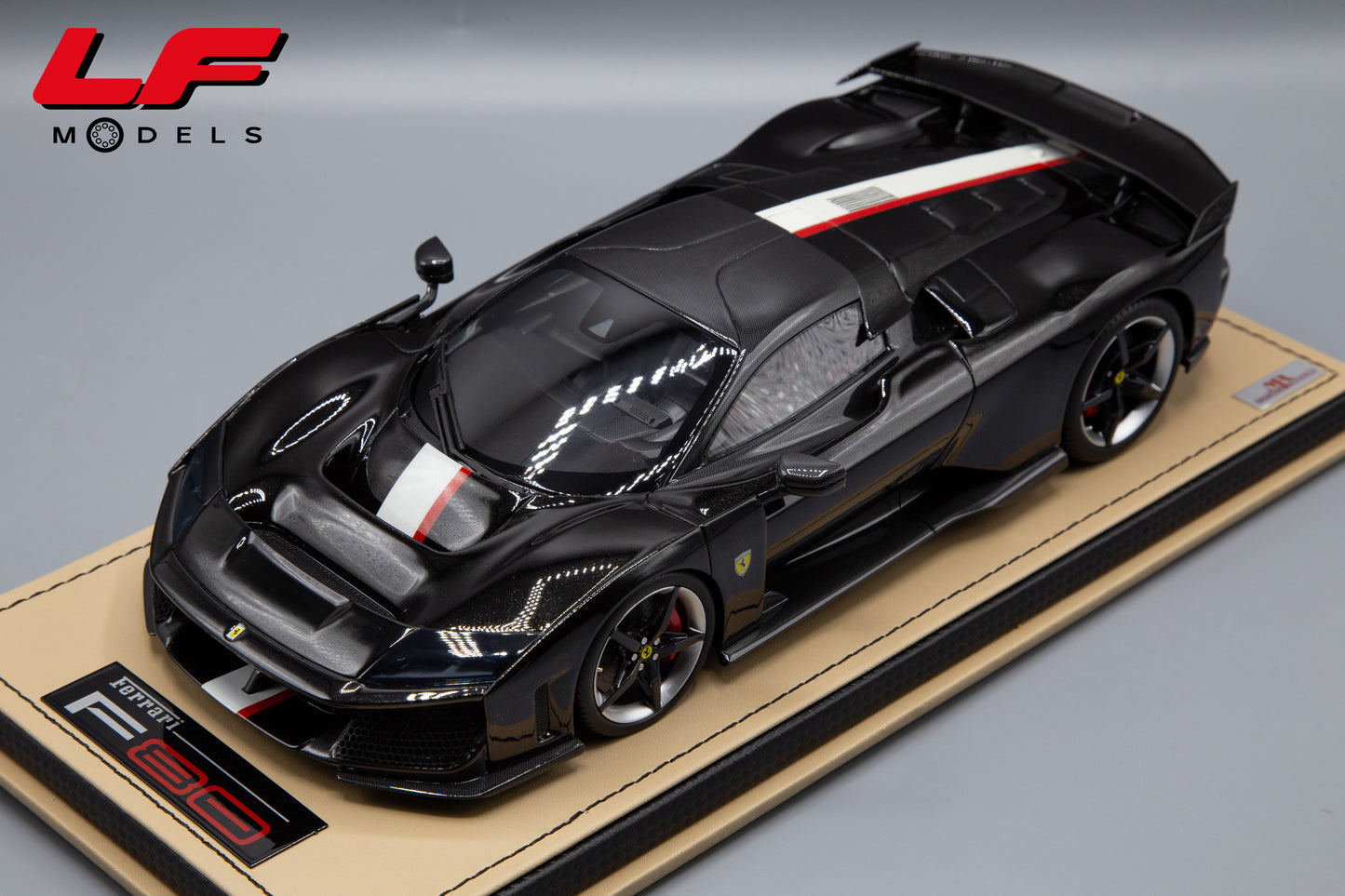 1:18 FERRARI F80 2024 NERO DAYTONA FE045SE3 - MR MODELS