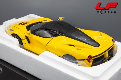 1:18 FERRARI LAFERRARI GIALLO - HOT WHEELS